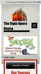 Mobile Screenshot of elginoperahouse.com